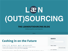Tablet Screenshot of leanoutsourcing.org